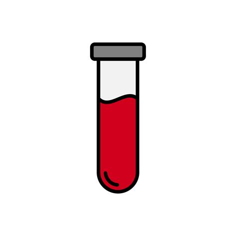 blood drop test tube icon|Blood Test Tube Vector Art, Icons, and Graphics for .